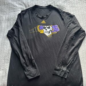 Adidas East Carolina University Black Long Sleeve